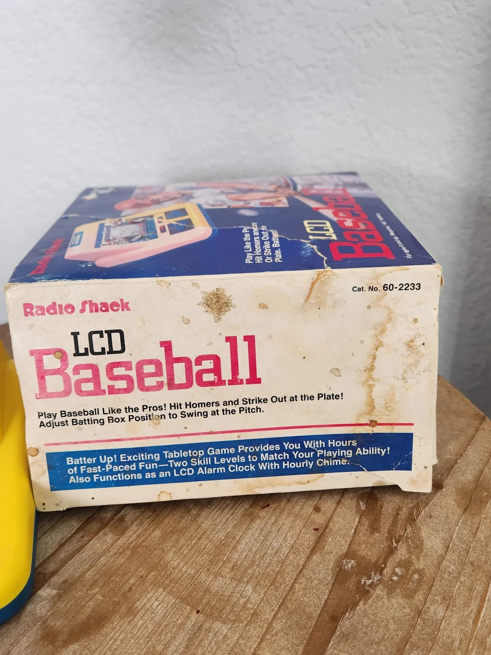 Radio Shack LCD Baseball Handheld Game Vintage Handheld Game 1980's 1990's Y2K